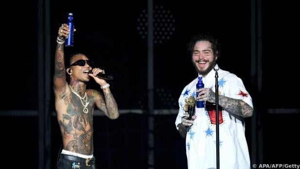 Swae Lee und Post Malone gemeinsam auf der Bühne