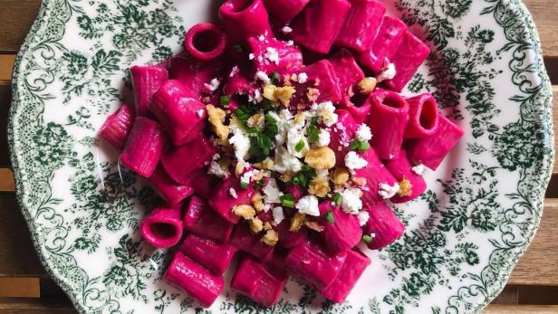 &quot;Pink Pasta&quot; ist der neue Food-Trend auf TikTok und Instagram.