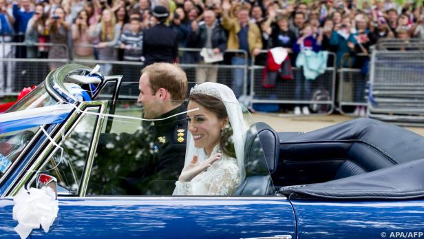 Prinz William und Kate heirateten am 29. April 2011