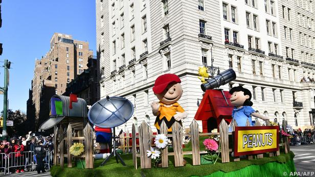 "Die Peanuts" bei der heurigen Thanksgiving-Parade