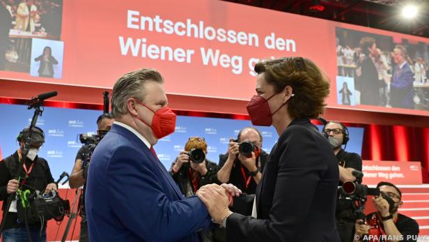 Rendi-Wagner erhält Unterstützung aus Wien.