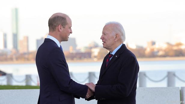 Prinz William ist derzeit zu Besuch in Boston