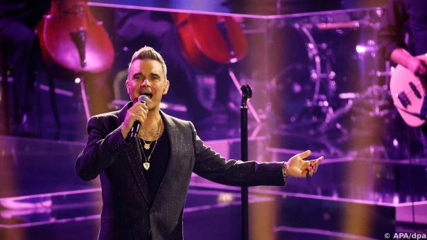 Robbie Williams Headliner eines Live-Konzerts in Sandringham