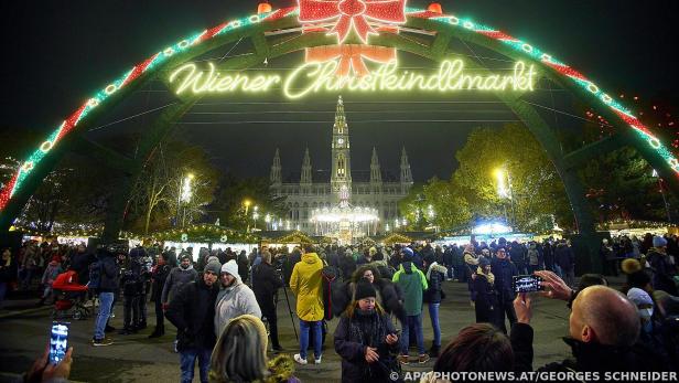 Die Wiener Christkindlmärkte ziehen traditionell auch Taschendiebe an