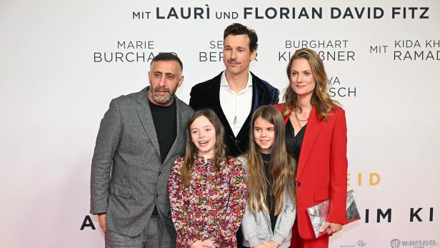 Die Hauptdarsteller von "Oskar" bei der Premiere