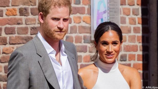 Prinz Harry und seine Frau Meghan, Herzogin von Sussex