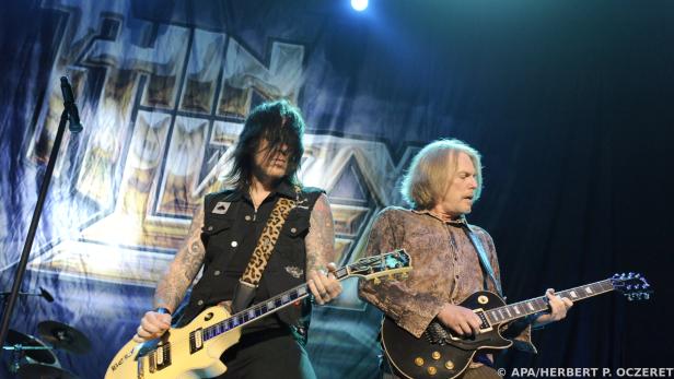 "Thin Lizzy" bei einem Auftritt in Wien 2011