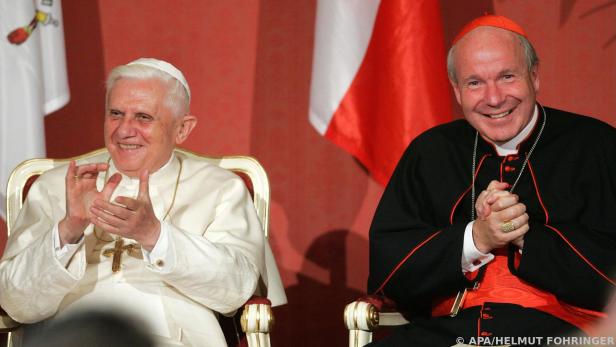 Schönborn war mit Papst Benedikt XVI. per Du