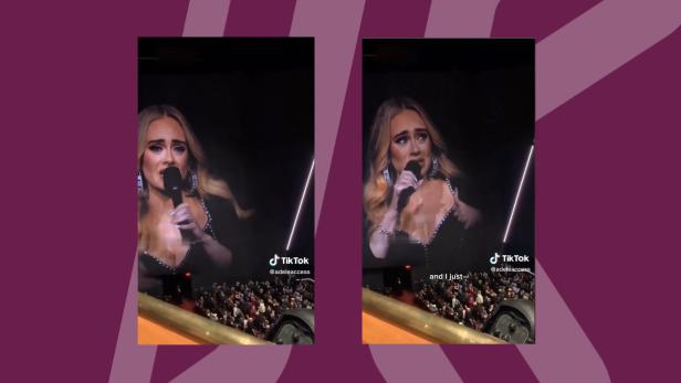 Adele weint bei Konzert