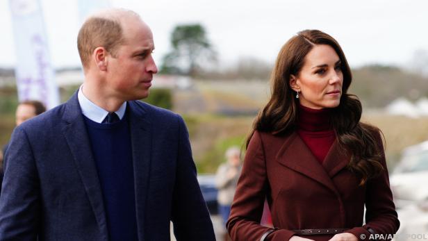 Prinz William und Kate in Cornwall