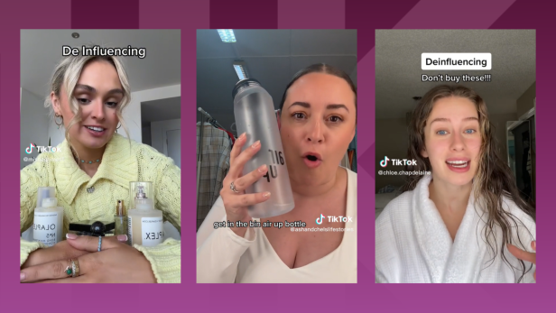 Deinfluencing: Dieser TikTok-Trend geht viral und will wachrütteln.