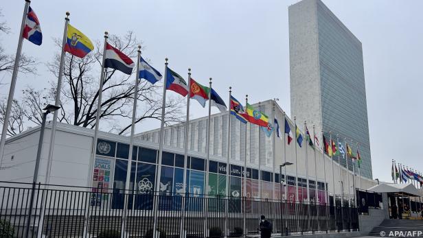 Das UNO-Hauptquartier in New York