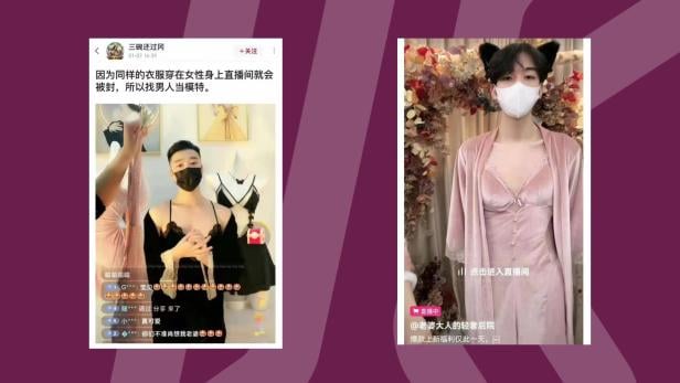 China verbietet Frauen das Modeln für Dessous in Livestreams