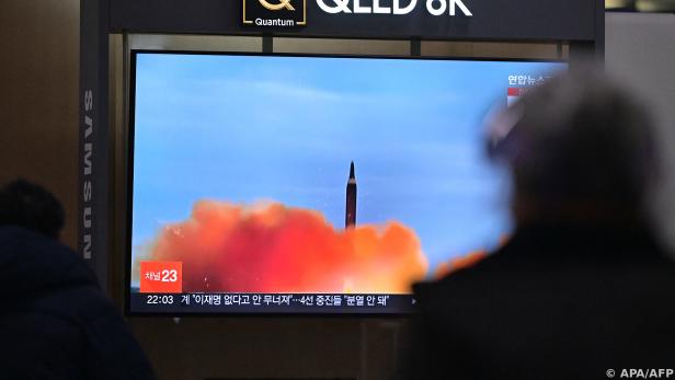 Nordkorea provoziert mit neuerlichem Raketentest