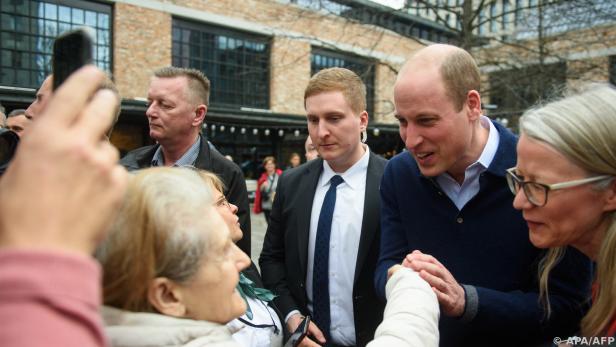 Prinz William zu Besuch in Warschau