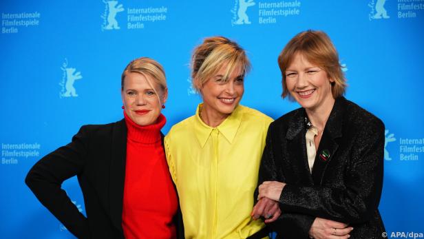 Frauke Finsterwalder, Susanne Wolff und Sandra Hüller