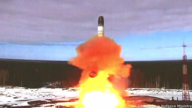 Im Vorjahr hatte Moskau eine neue Interkontinental-Rakete getestet