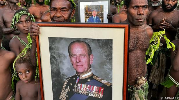 Auf Vanuatu wird der verstorbene Prinz Philip besonders verehrt