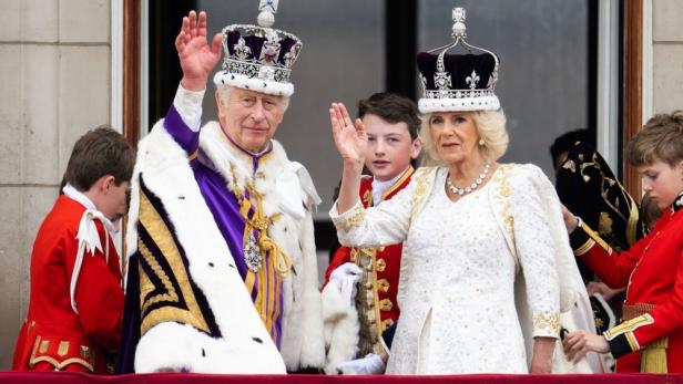 König Charles und Königin Camilla waren beim ESC-Halbfinale.