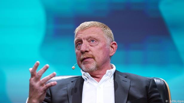 Boris Becker auf der Digitalmesse OMR in Hamburg