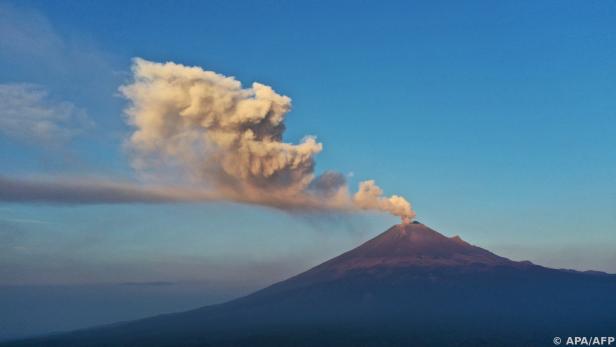 Vulkan Popocatépetl ist aktiv