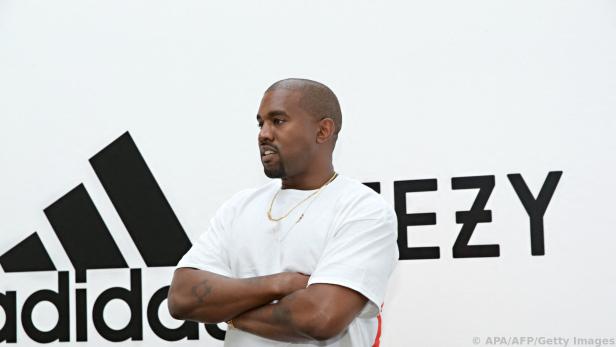 Hier freute sich Rapper Kanye West noch über den Adidas-Deal