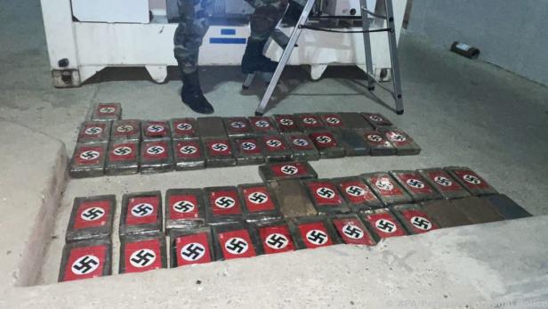 Peruanische Polizei fand Kokain mit Nazi-Symbolen