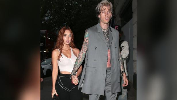 Megan Fox und Machine Gun Kelly in London gesichtet.