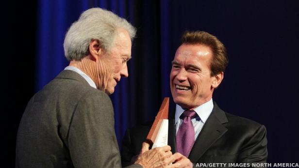 Bereits 2010 ehrte Schwarzenegger als Kaliforniens Gouverneur Eastwood