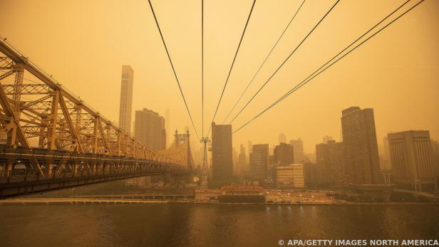 Apokalyptische Bilder aus New York