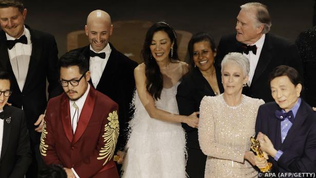 Crew von "Everything Everywhere All at Once" bei den Oscars