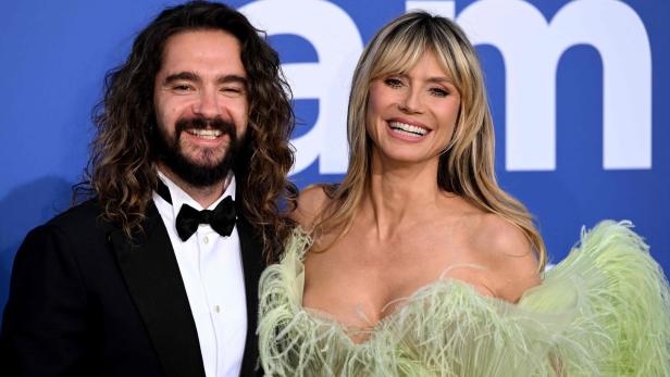 Heidi Klum und Tom Kaulitz in der Stadt der Liebe