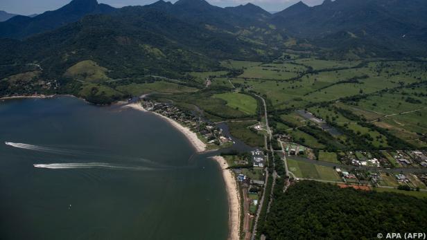 Luftaufnahme von Neymars Luxusanwesen in Mangaratiba