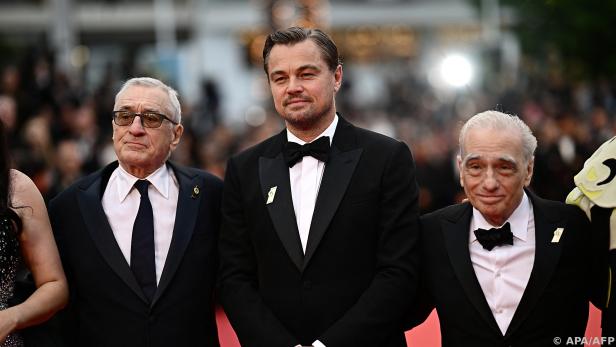 De Niro, DiCaprio and Scorsese in Cannes