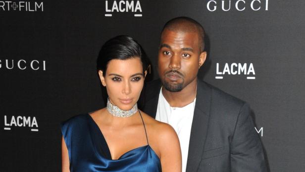 Kanye West und Kim Kardashian