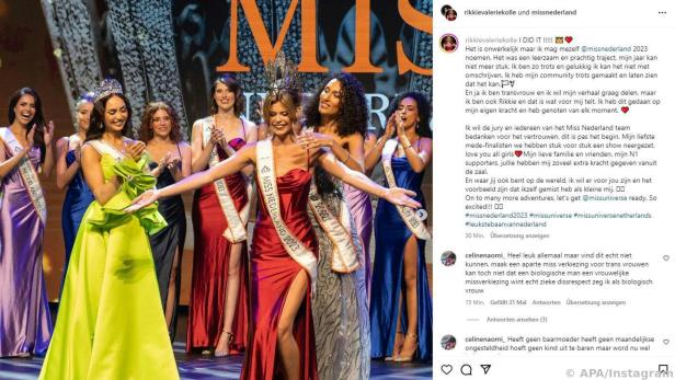 Rikkie Kolle aus Amsterdam ist Miss Nederland