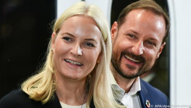 Norwegens Kronprinzenpaar Mette-Marit und Haakon