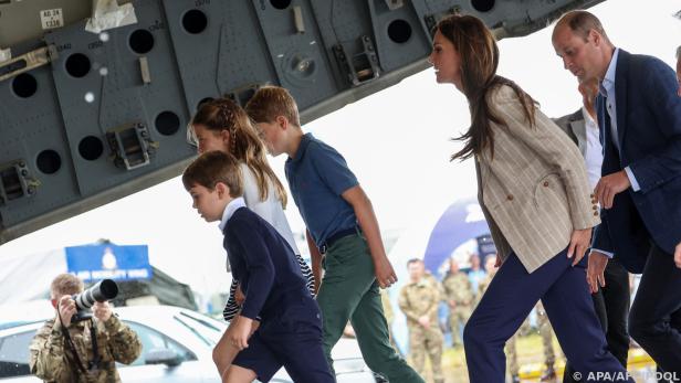 Die Royals beim Air Tattoo der Royal Airforce