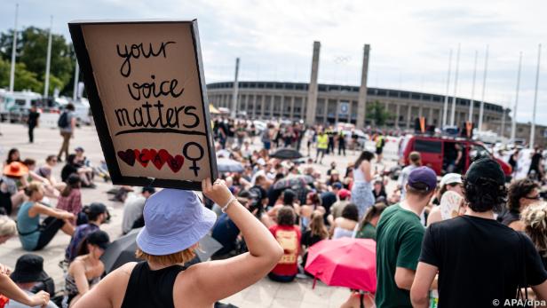 Vor dem Konzert gab es Proteste