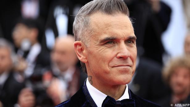 Sänger Robbie Williams ist mit seinem Aussehen nicht zufrieden