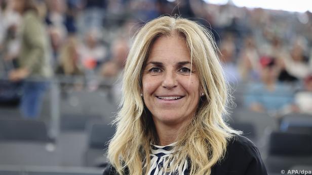 Arantxa Sanchez-Vicario beim Tennisturnier in Hamburg