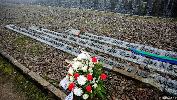 Gedenkstätte für ermordete Roma und Sinti beim KZ Buchenwald