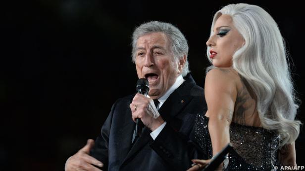 Tony Bennett und Lady Gaga bei einem gemeinsamen Auftritt