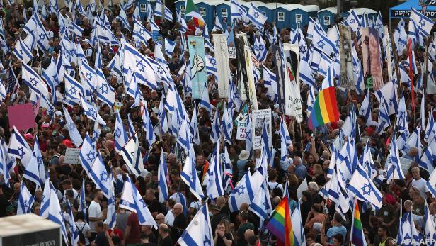 Protest gegen Jusizreform in Israel