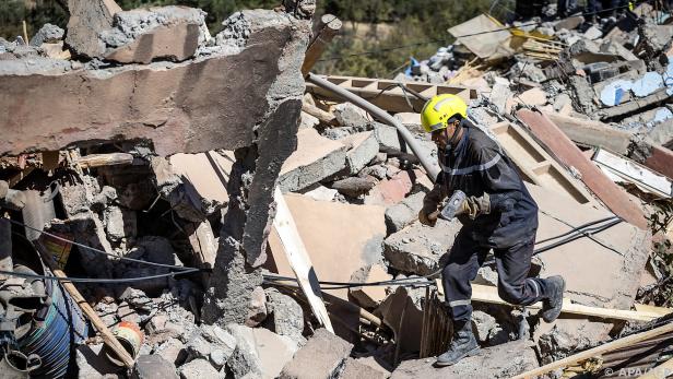 Das Erdbeben forderte Tausende Tote
