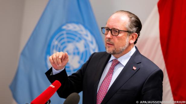 Schallenberg hielt Rede im Sicherheitsrat
