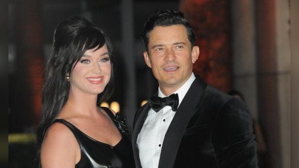 Katy Perry und Orlando Bloom strahlen Seite an Seite in die Kamera