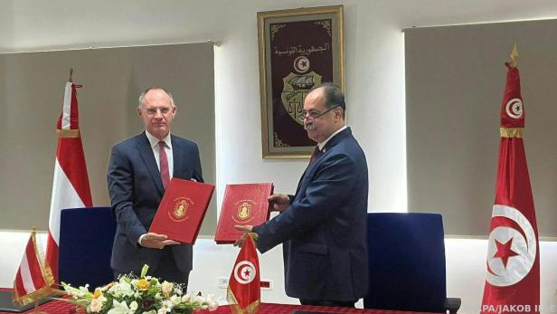 Innenminister Gerhard Karner zu Gast bei dem tunesischen Amtskollegen