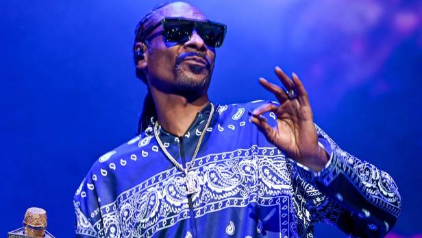 Snoop Dogg auf der Bühne