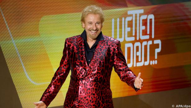 Thomas Gottschalk schrieb mit "Wetten, dass..?" Fernsehgeschichte